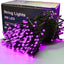 Cadena luces LED Halloween 98.5ft 8 modos impermeable