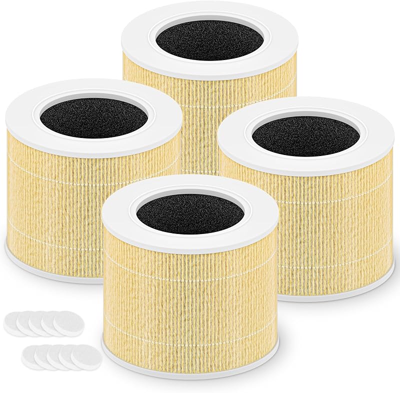Filtro repuesto Core Mini LEVOIT 3 en 1 amarillo oficina