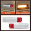 2 Pzas Puerta Reflector Luz Panel Silverado Front