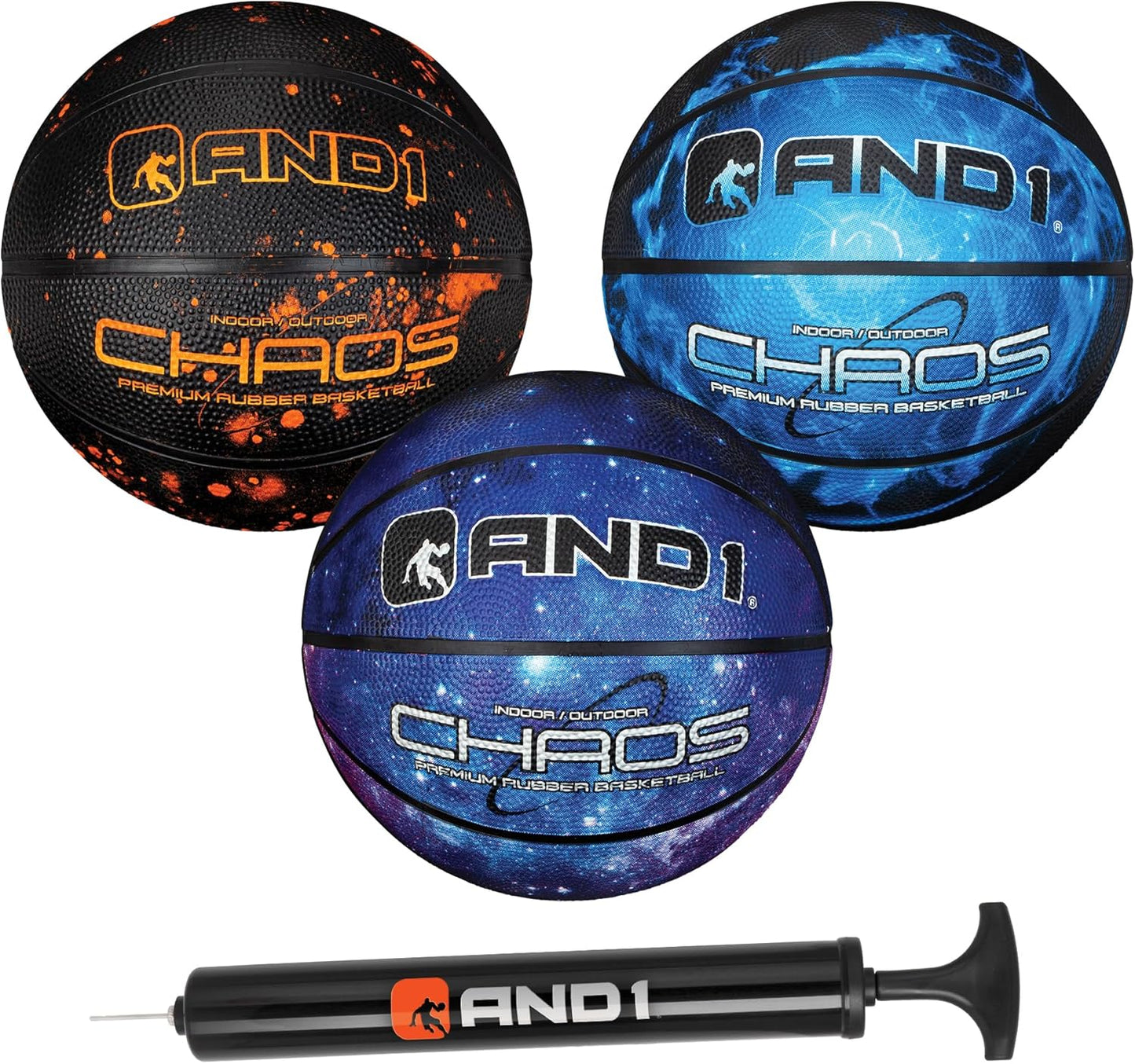 3 Pzas Balones Mini Baloncesto Niños 7pulg Fáciles de Agarrar