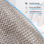 Guantes corto acero inox para cocina nivel X