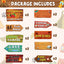 20 Pzas Decoraciones Camping Bienvenidos Al Campamento