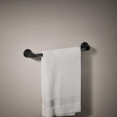 Toallero Kohler 27393-BL 18pulg color negro mate