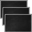 3 Tapetes Goma 18x12pulg Antiderrap Barman Hogar