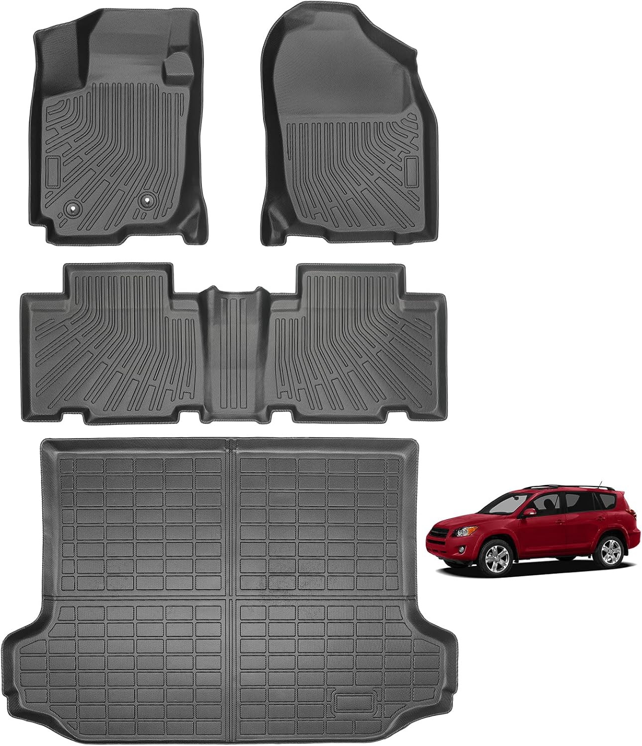 Alfombrillas Toyota RAV4 Impermeables Antiderrap