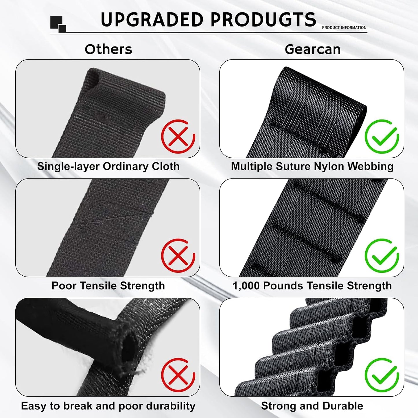 Correas limitadoras puerta Jeep 1996-24 ajustable CJ YJ TJ JK