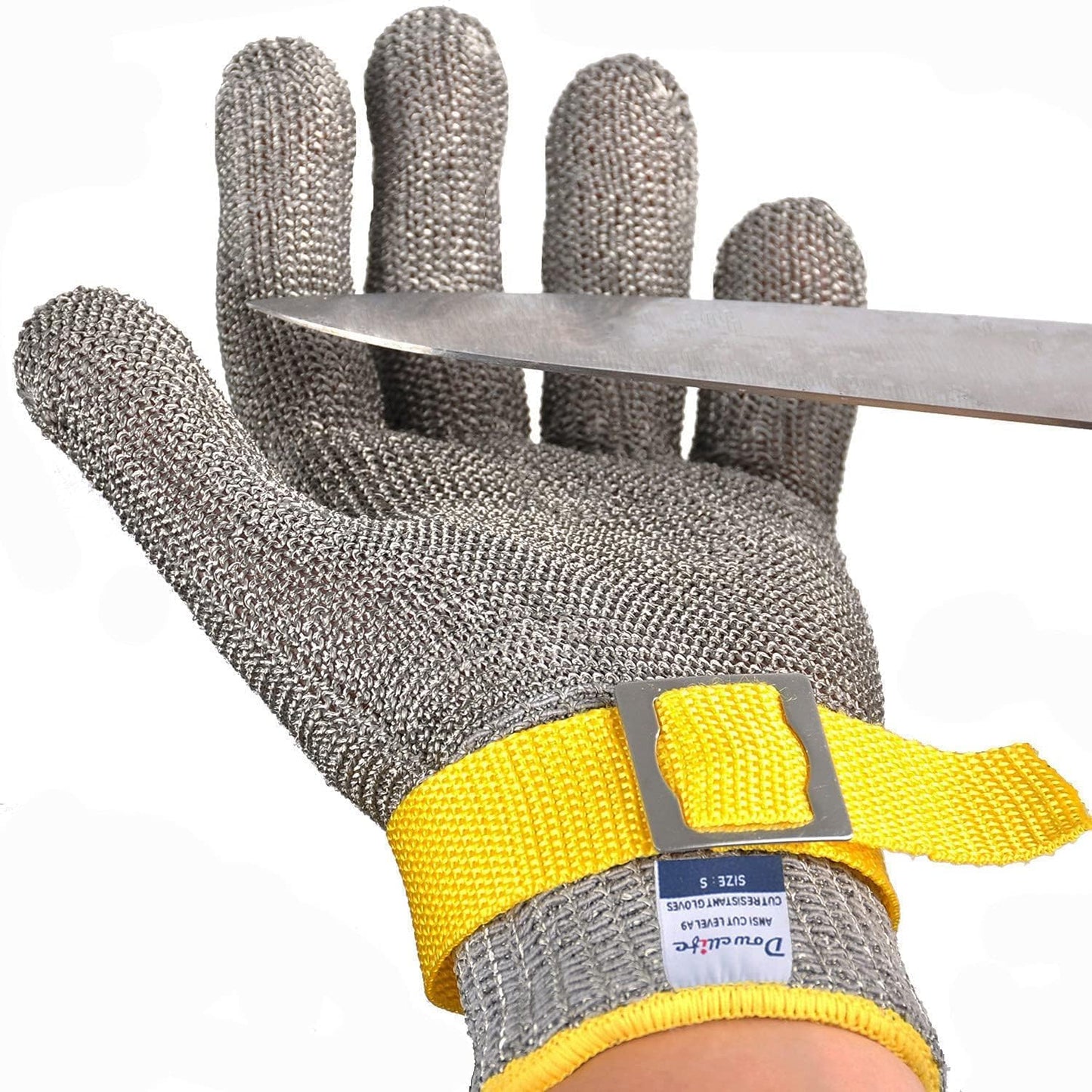 Guante malla acero inox para corte cocina chef