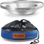 Set platos acero inox 8.5" sin BPA para campamento