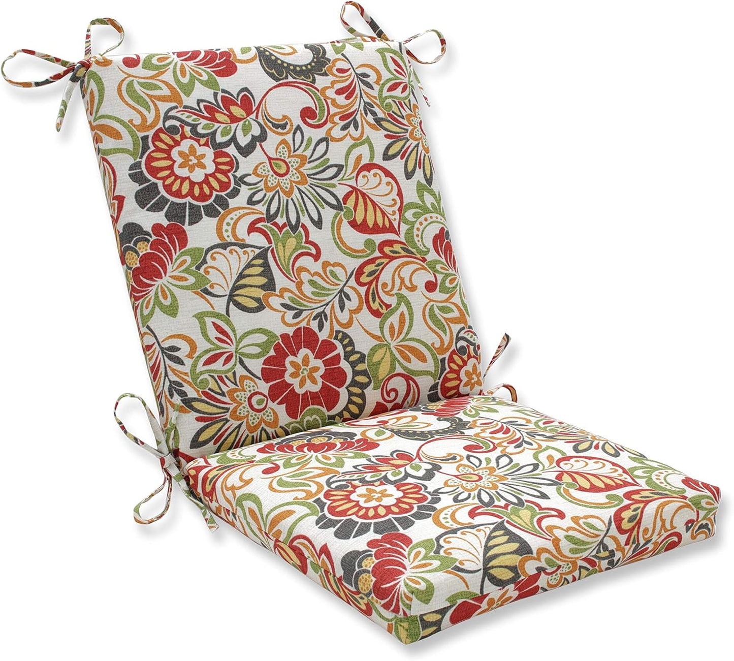Cojín asiento estampado zoe citrus cuadrado exterior e