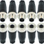 Conector M12 5 pines macho/hembra IP67 impermeable industrial