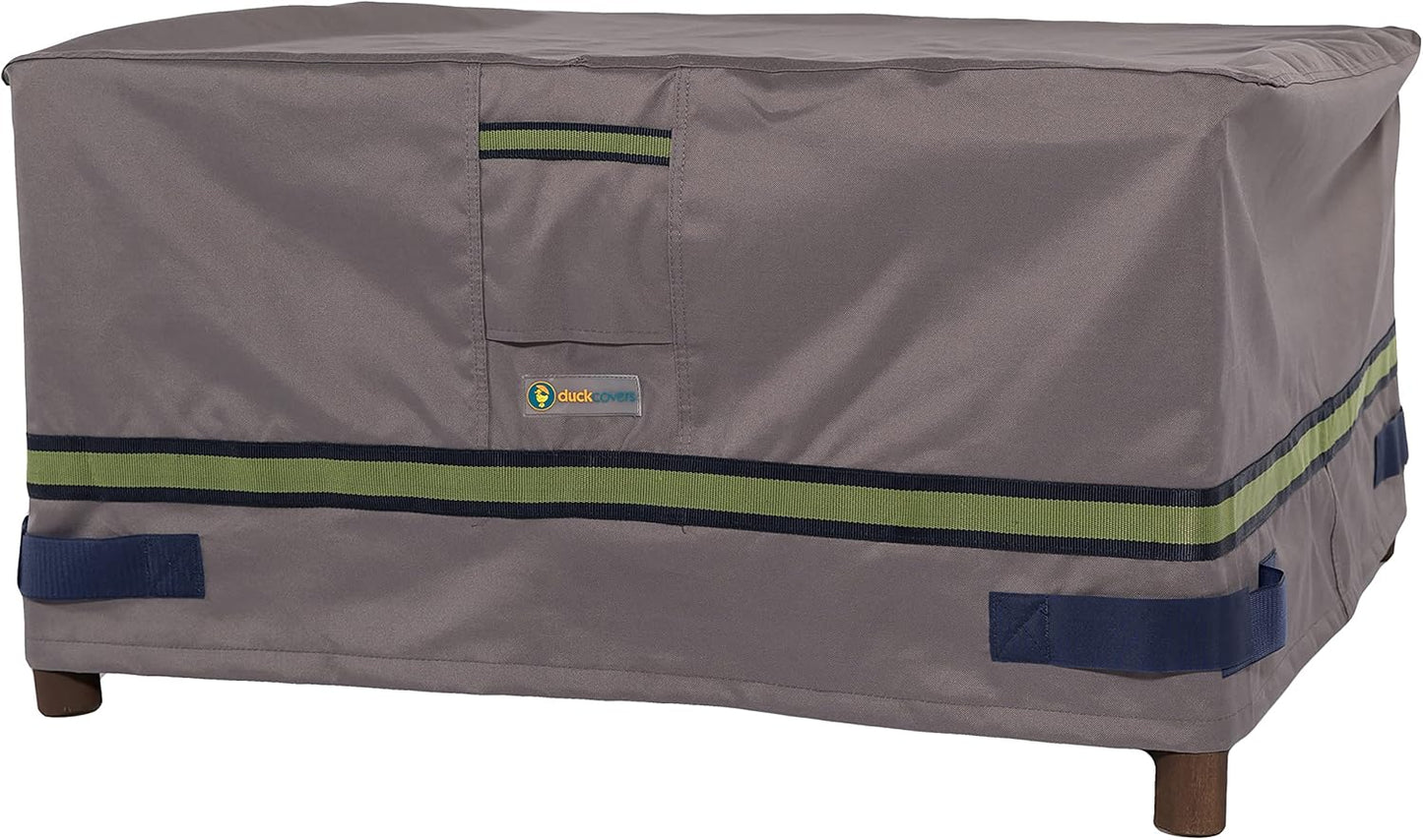 Funda rectangular impermeable para mesa auxiliar 40"