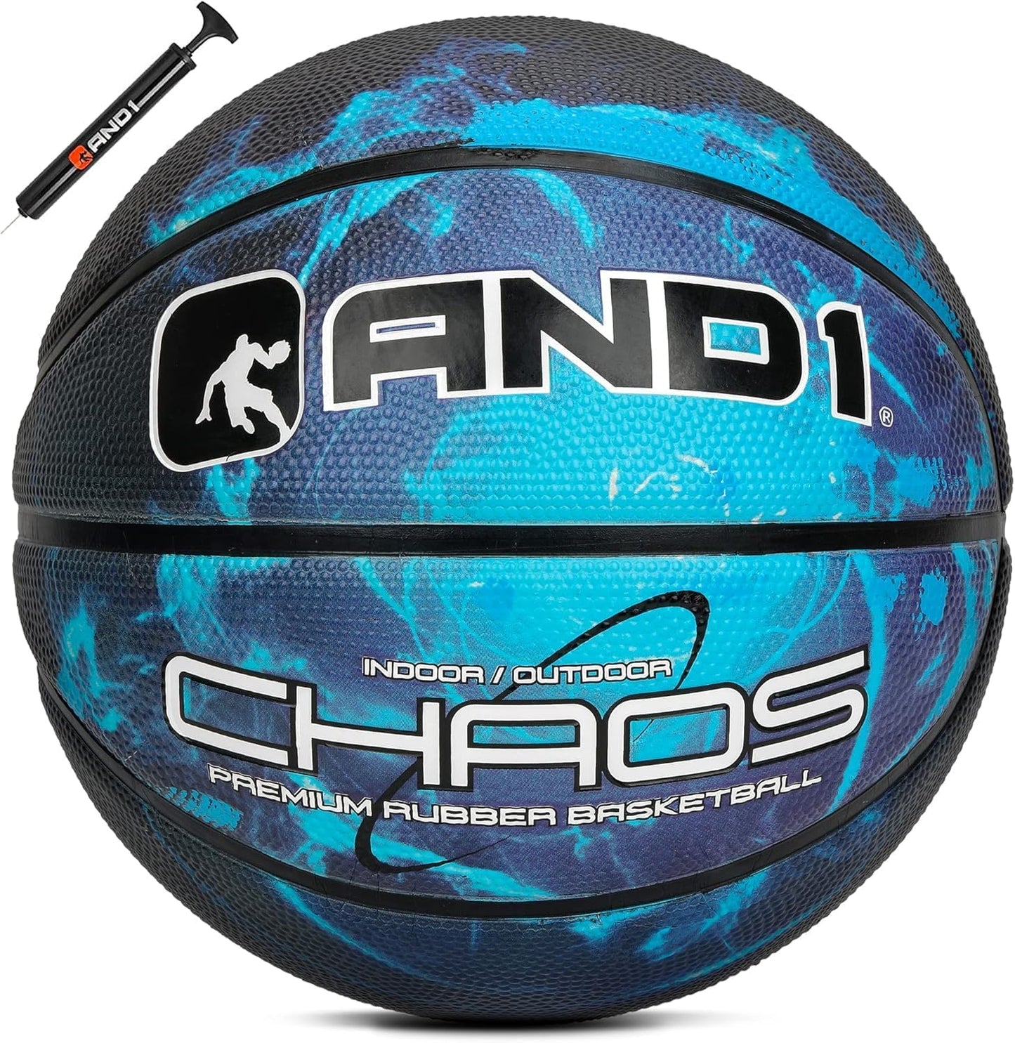 Balón baloncesto 29.5pulg caucho para interior exterior