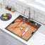 Fregadero cocina acero inox 21x20" RV