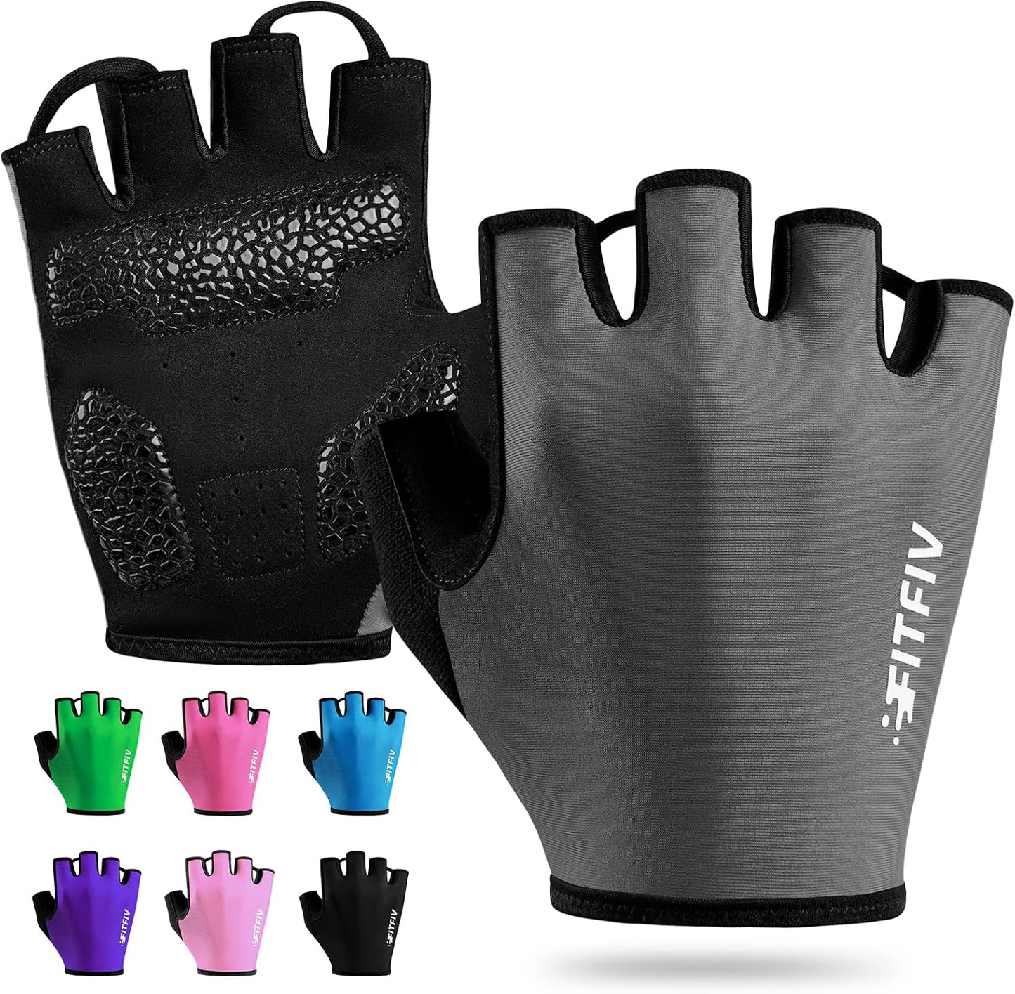 Guantes ciclismo medio dedo deporte aire libre