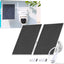 Paneles solares 5V para cámaras seguridad 9.8pulg comp USB C