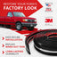 Moldura lateral Ford Serie F 87-91 estilo antiguo 3pulg