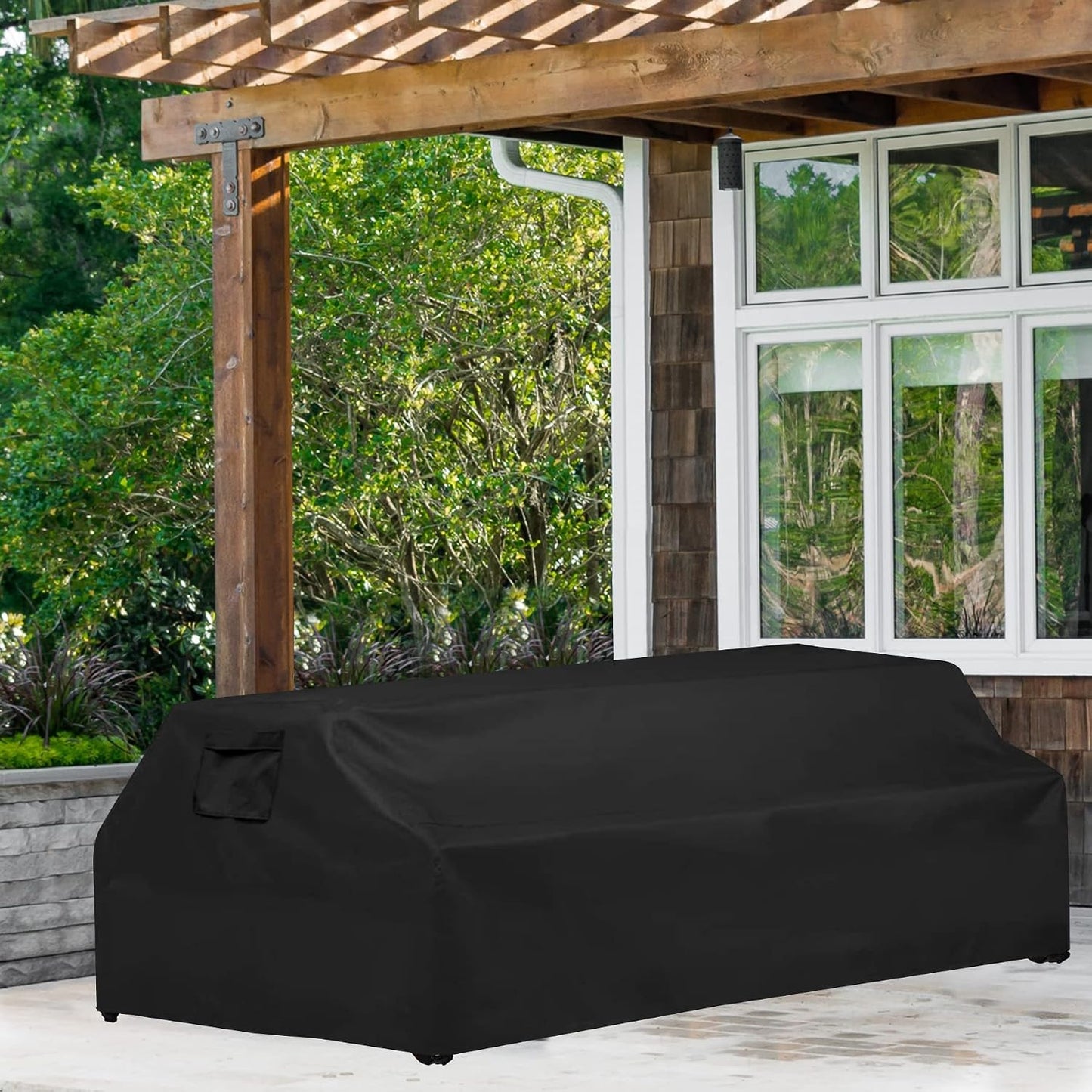 Funda mesa picnic impermeable 8x96" para patio
