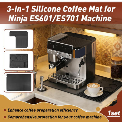 Alfombrilla silicona 3en1 comp para cafetera Ninja ES601