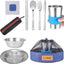 Kit vajilla camping 1-2 personas con bolsa malla