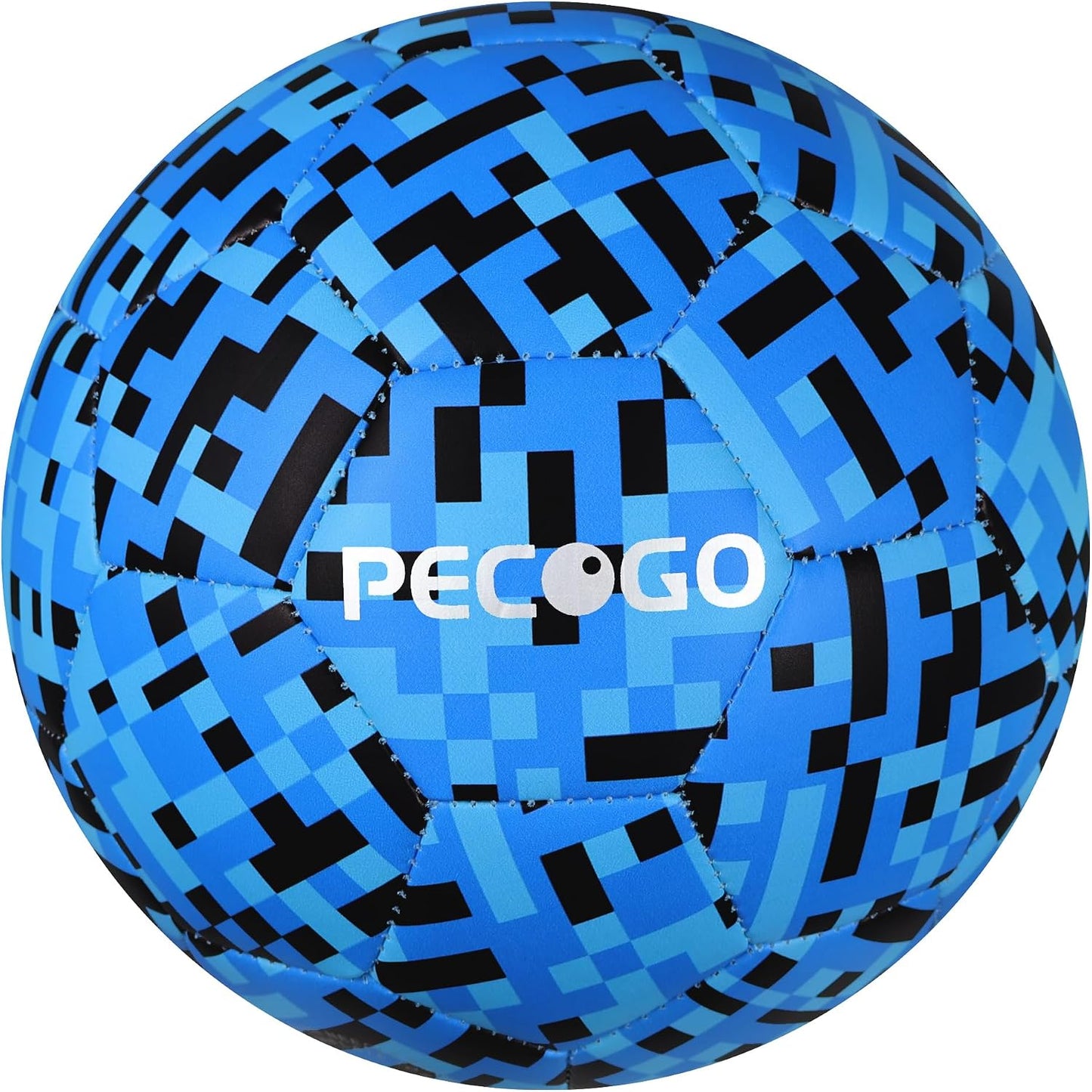Balón fútbol tamaño 4 niños diseño rosa/azul mosaico