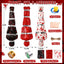 Set 3 decoraciones Halloween al aire libre 5ft espeluznante