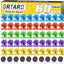 60 Clips Magnéticos Fuertes para Refrigerador y Pizarra Blanca