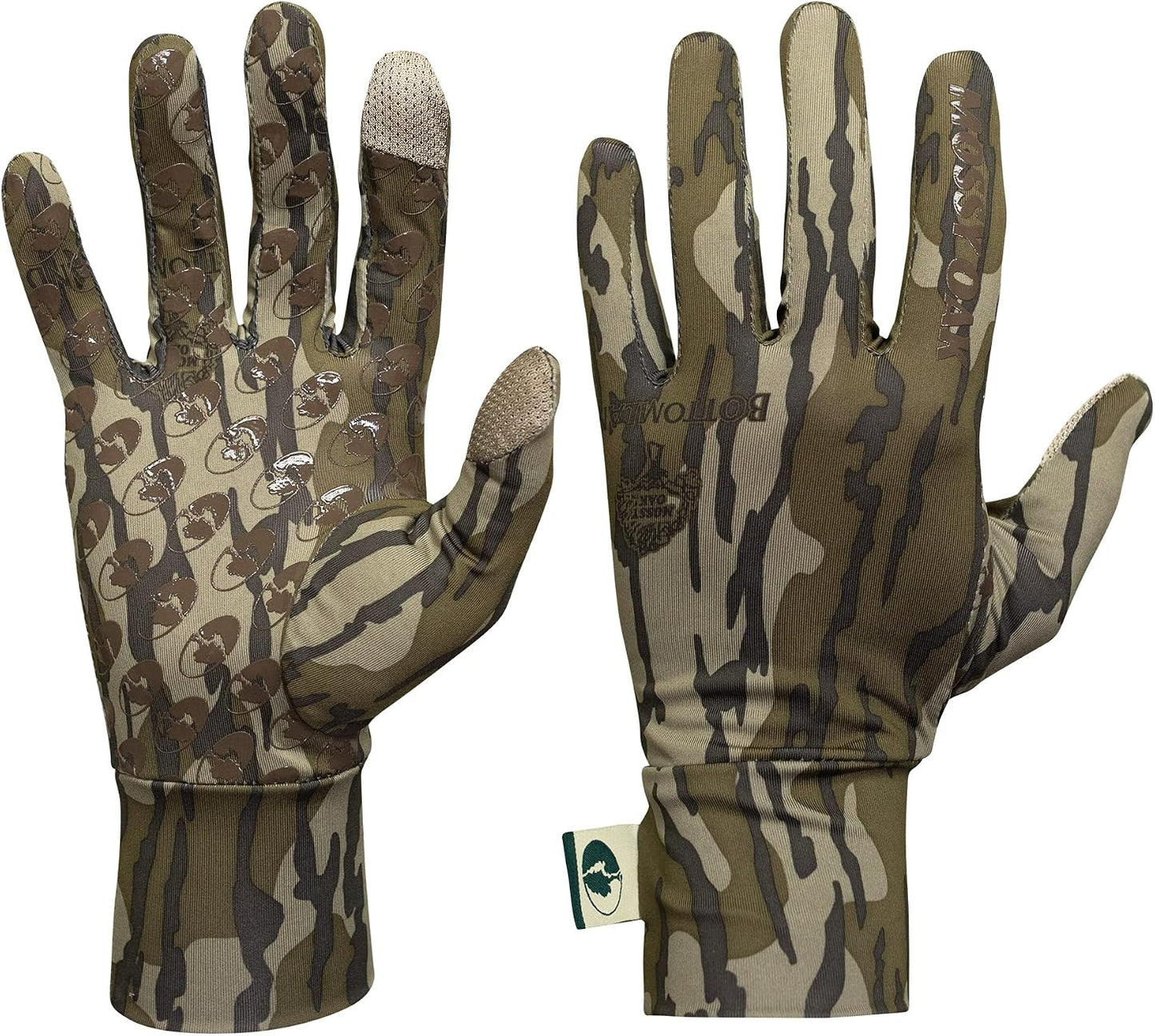 Guantes caza ligeros camuflaje