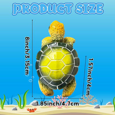 Figura tortuga colgante resina para maceta