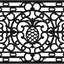 Felpudo goma 3x6ft color negro