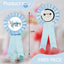 Insignia hojalata para mamá y bebé niño azul cielo baby shower