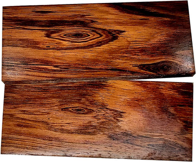 Escalas cuchillo madera palo santo