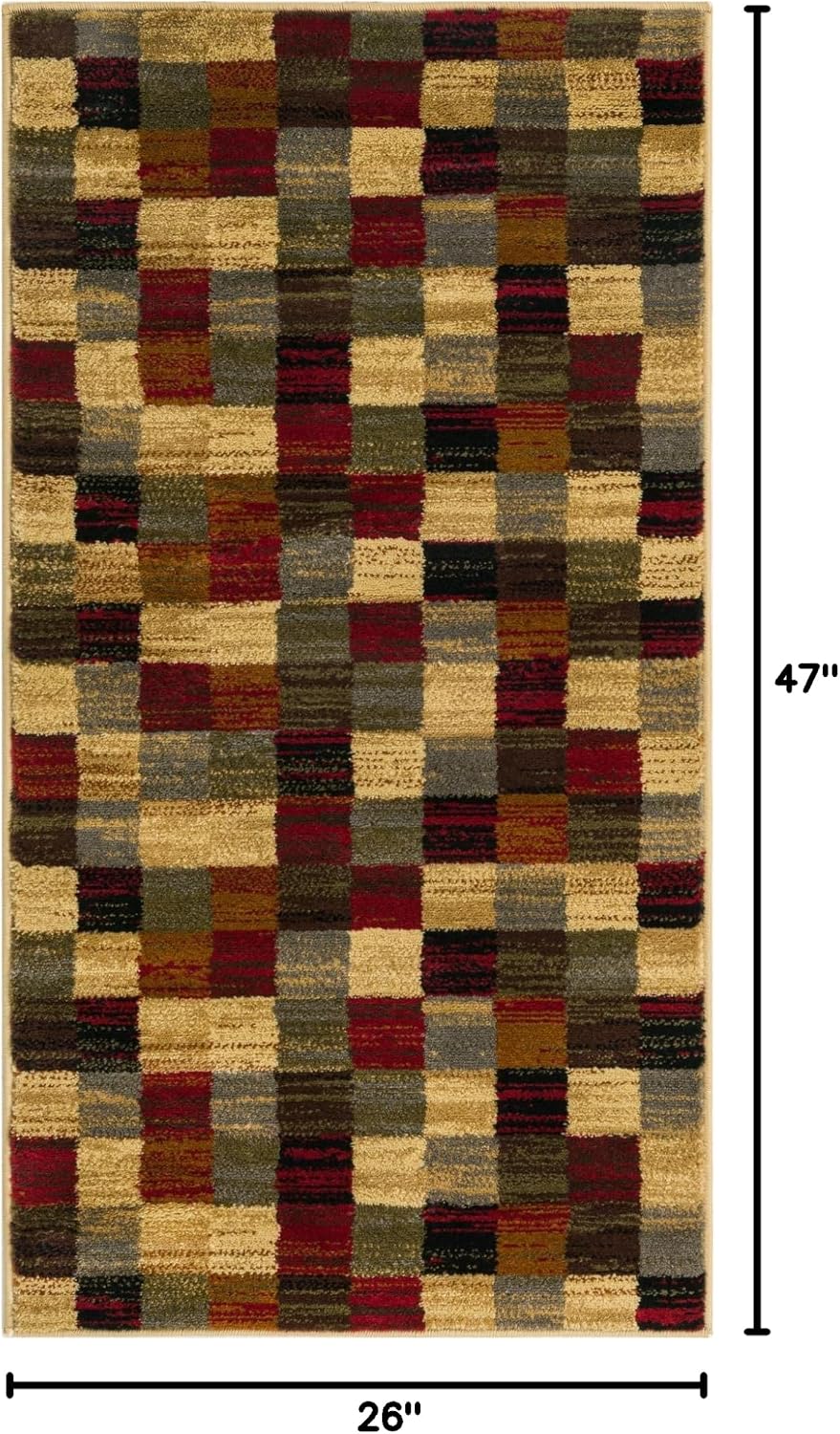 Alfombra área Gava 2'2"x3'11" multicolor