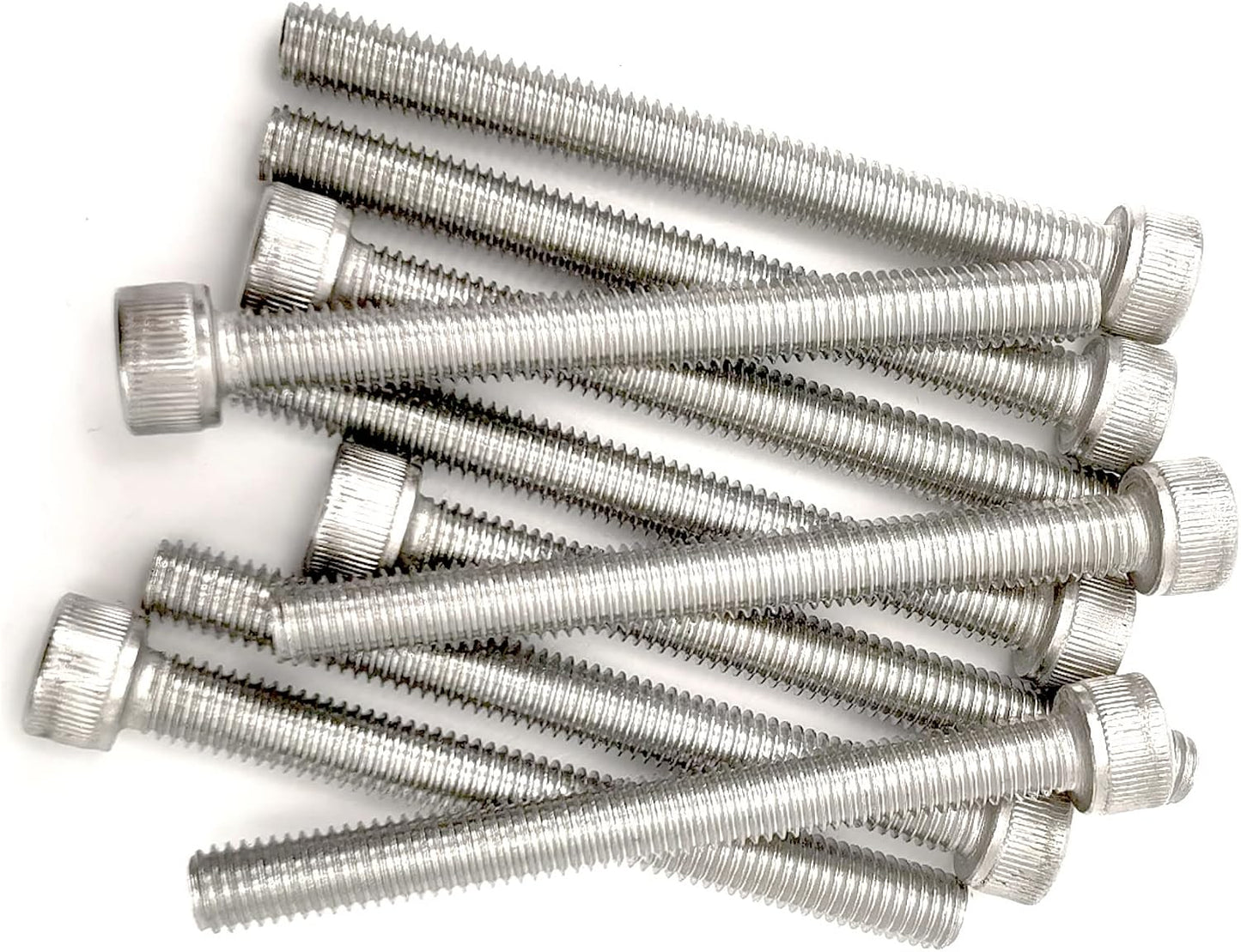 Tornillos cabeza hueca M8 x 3.15pulg acero inox 304 10uds