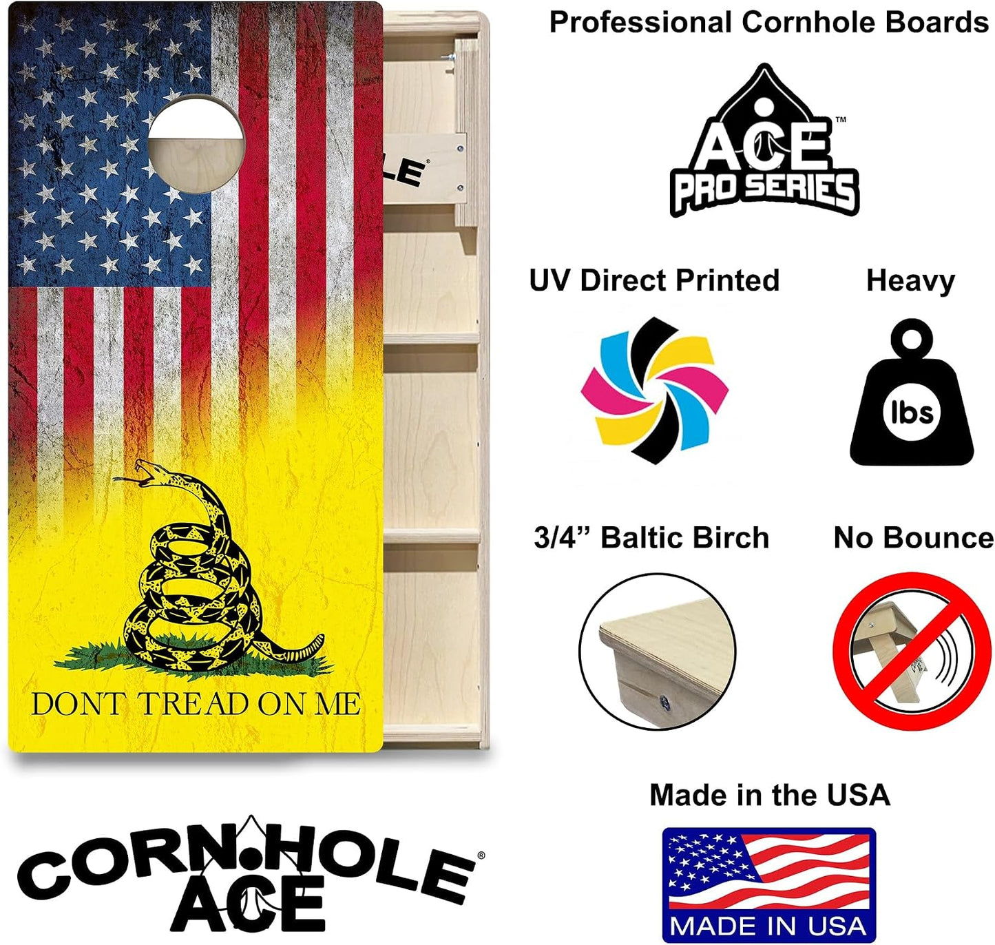 Set tablas cornhole madera contrachapada 4x2pies