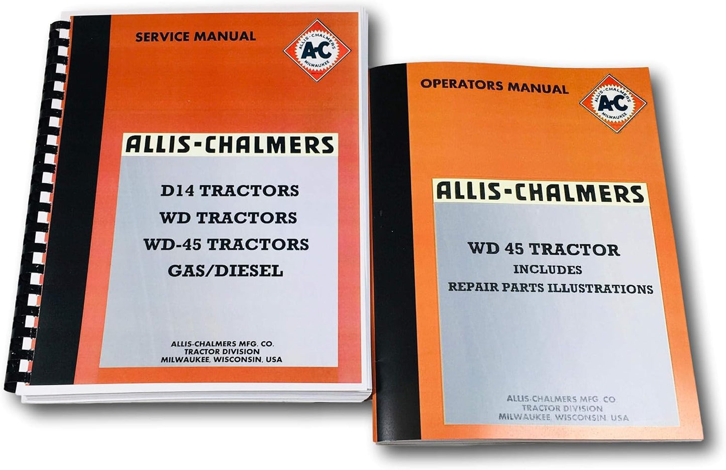 Set Pzas Reparación Tractor Allis Chalmers WD45