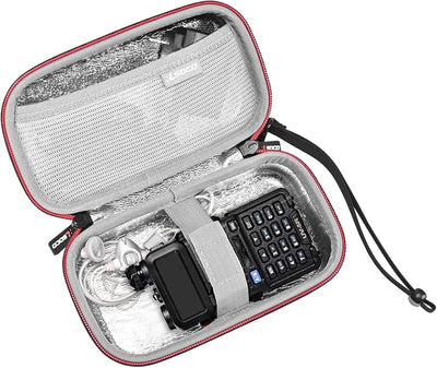 Funda rígida radio Baofeng UV-82 con cremallera YKK
