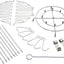 Set 22 Pzas Accesorios Freidora Pavo Cromo
