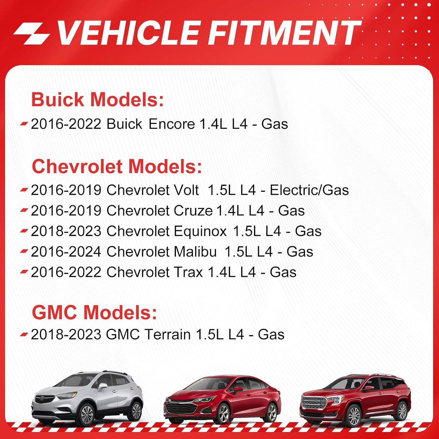 Válvula PCV para Buick Encore Chevrolet Volt Cruze 2016-2024