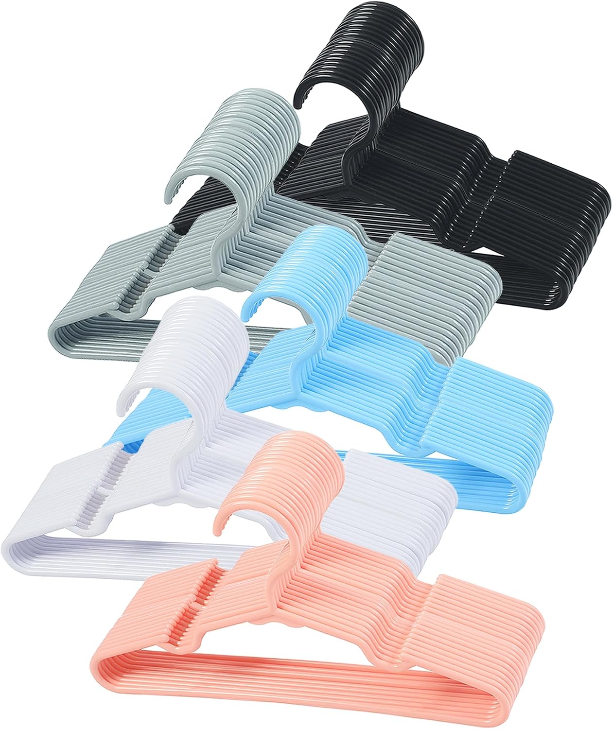 100 Perchas Antiderrap para Bebés y Niños
