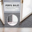 Alfombra pasillo 2x6ft antiderrap con respaldo goma