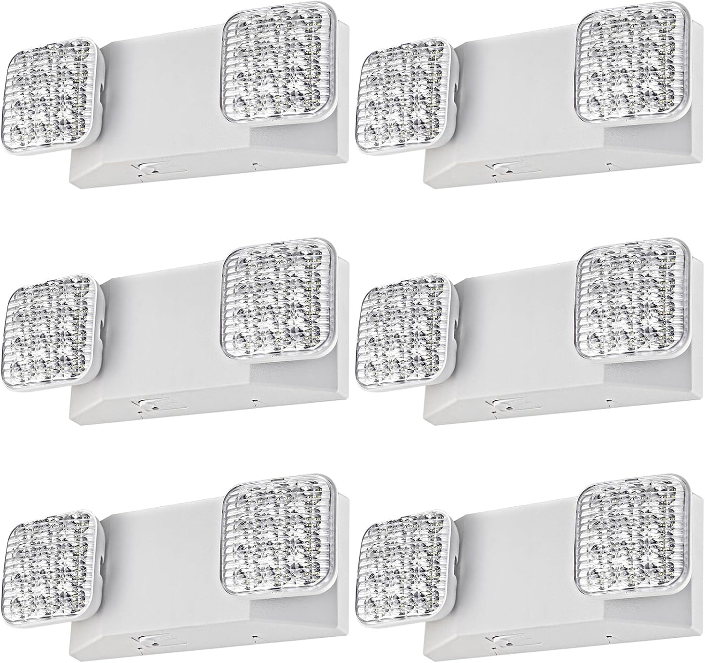 Iluminación LED emergencia batería 90 min 120/277V CA