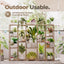 Soporte madera para plantas colgantes 158cm sala jardín