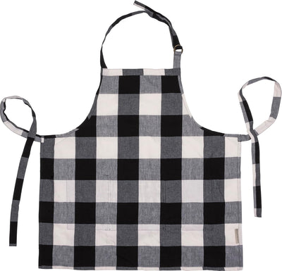 Delantal Grateful 28pulg Blanco y Negro