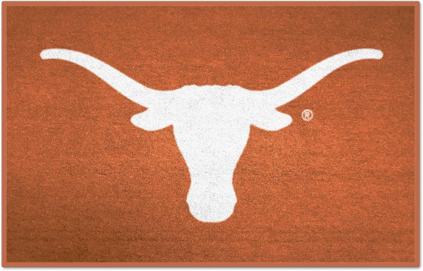Alfombra decorativa NCAA 19x30" color equipo