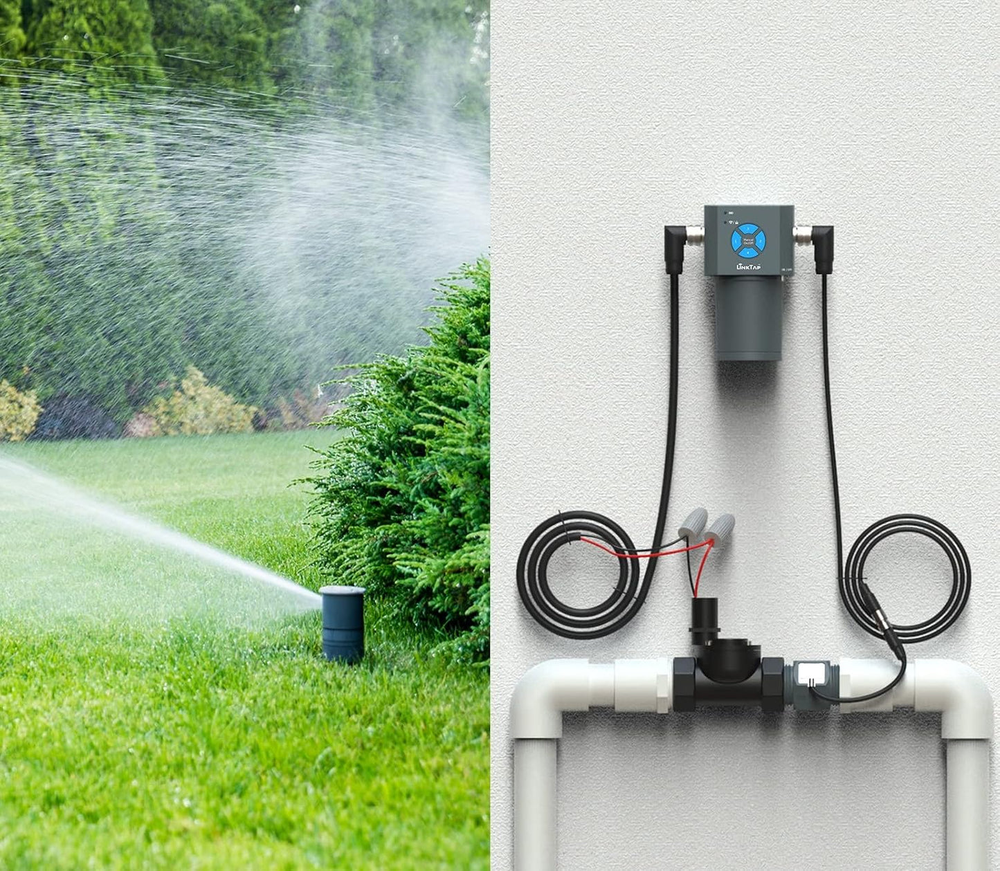 Controlador riego batería salto lluvia comp 1-2pulg