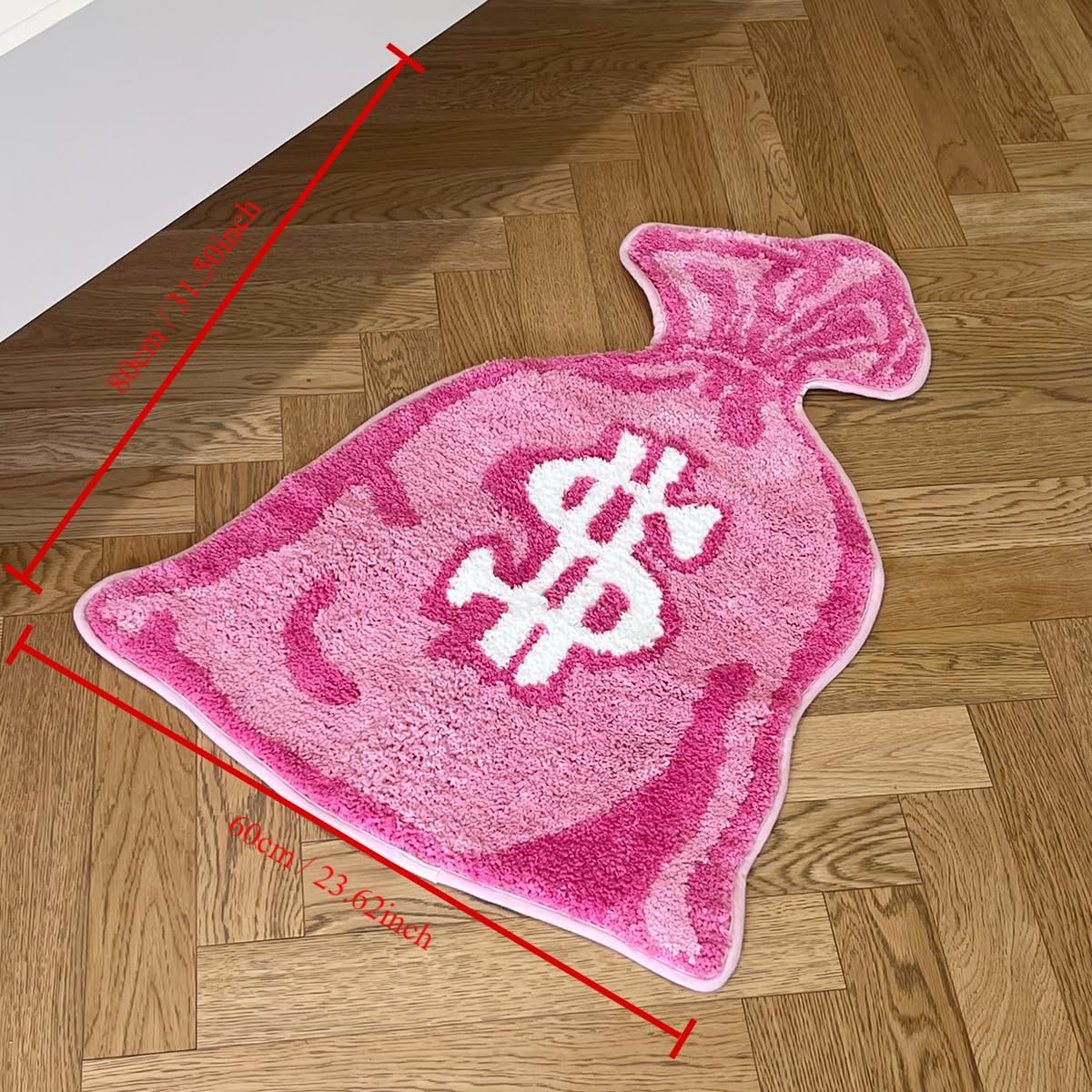 Alfombra capitoné anime piel suave dormitorio 31.5x23.6"