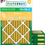 Filtro aire MERV 11 30x36x2 plisado HVAC 4 pzas