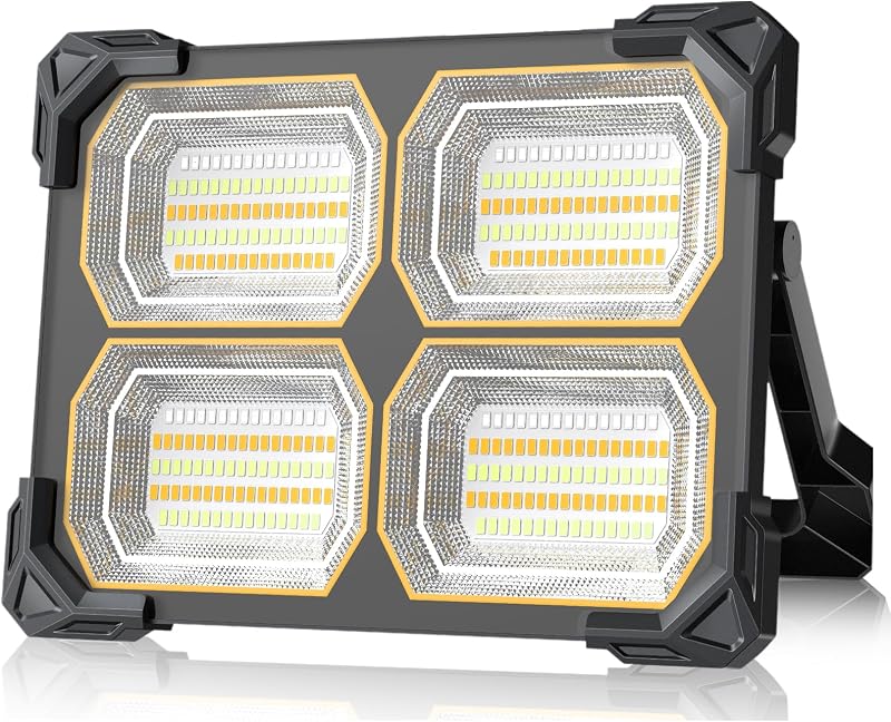 Luz trabajo LED recargable 200W 326 luces magnéticas