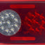 Luz trasera doble LED 12V para camiones y remolques CSA