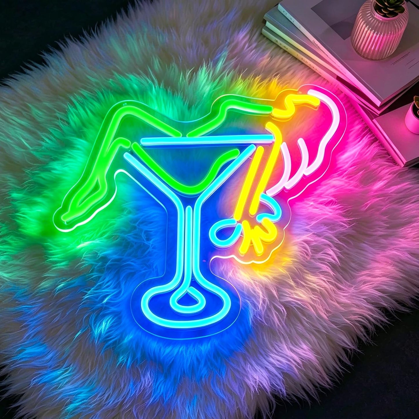 Señal neón Lady Neon para decorar paredes y fiestas